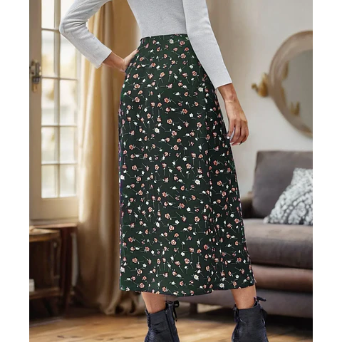 Skirt pattern | XS-XXXL | Slit Skirt Sewing Pattern | Easy Skirt Pattern, Skirt for women PDF Pattern Skirt with zipper pattern Sewing Skirt