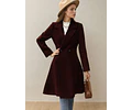 Winter coat sewing pattern | PDF pattern for long coat | winter jacket