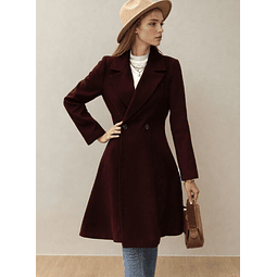 Winter coat sewing pattern | PDF pattern for long coat | winter jacket