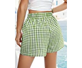 Summer shorts sewing pattern | Shorts with elastic waistband | High-waisted, wide-leg shorts patterns