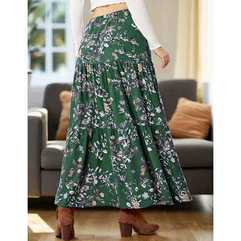 Maxi skirt pattern | XS-XXXL | PDF skirt sewing pattern | Women's sewing pattern, long skirt pattern