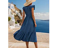 Dress Pattern | XS-XXXL | Ruffle Dress Sewing Pattern | Summer Dress Pattern | Women Sewing Pattern | Easy Dress PDF Pattern, Beginner Dress