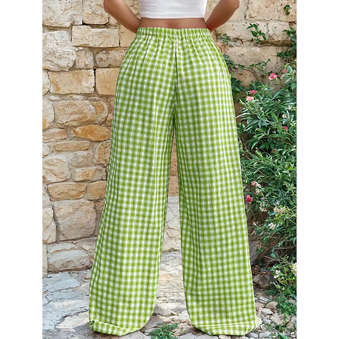 Elastic Wide Pants Pattern | Palazzo Pants Sewing Pattern for Women | Pants Pattern | Women Sewing Pattern | Women Palazzo Pants Trousers