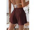 Easy Shorts Pattern | Women Shorts Pattern | Beginner Shorts Pattern | Elastic Waistband Shorts | High Waist Wide Leg Shorts Sewing Patterns
