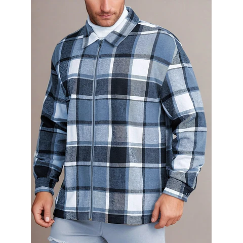 Jacket Pattern for Men | Instant Download | Men's Front Zip Jacket PDF Sewing Pattern | Pattern Men's Jacket | Sewing Pattern for Men PDF