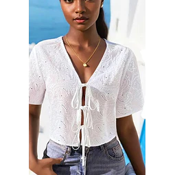 Front Tie Top Pattern | Summer Top Pattern | Blouse Pattern | Sewing Pattern Women | Top Pattern | Easy Top Beginner Pattern Front Tie Top