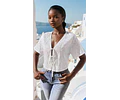 Front Tie Top Pattern | Summer Top Pattern | Blouse Pattern | Sewing Pattern Women | Top Pattern | Easy Top Beginner Pattern Front Tie Top