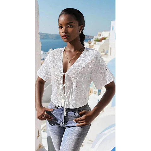 Front Tie Top Pattern | Summer Top Pattern | Blouse Pattern | Sewing Pattern Women | Top Pattern | Easy Top Beginner Pattern Front Tie Top