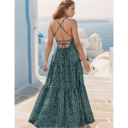 Maxi Dress Pattern | XS-XXXL | Dress Sewing Pattern | Summer Dress Pattern | Women Sewing Pattern | Backless Dress PDF Pattern Sleveless