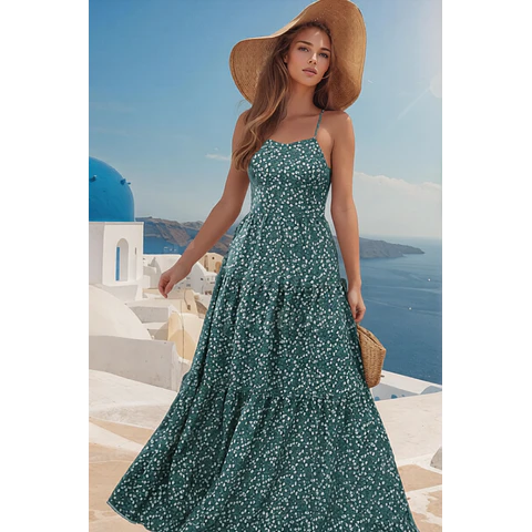 Maxi Dress Pattern | XS-XXXL | Dress Sewing Pattern | Summer Dress Pattern | Women Sewing Pattern | Backless Dress PDF Pattern Sleveless