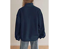 Zip Sweater Sewing Pattern | Zipper Sweater | Zip up sweater | Sweater Pattern | Womens Pattern | Sewing Patterns | Women Sweatshirt