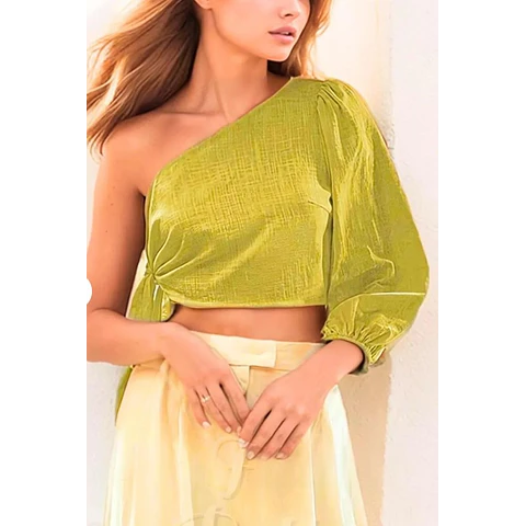 Knot Top Pattern | Sewing Pattern Top | Crop Top Pattern | One shoulder top pattern | Women sewing pattern | Beginner Sewing Pattern Easy