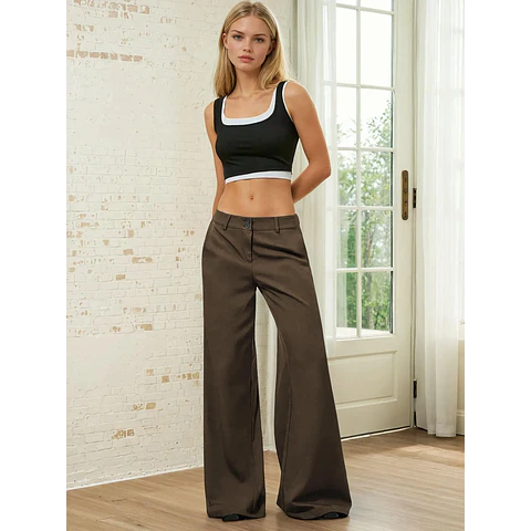 Flare Trousers Sewing Pattern | XS-XXXL | Sewing Patterns | Pants Sewing Pattern, Wide Leg Pants Pattern | Sewing Pattern Pants Women Sewing