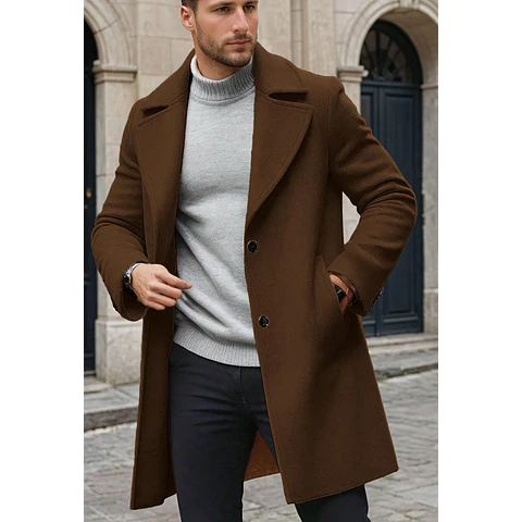 Men Coat Sewing Pattern | Winter Coat Sewing Pattern | Long Coat Pattern | Men Jacket Sewing Pattern | Men's Sewing Pattern | Coat Jacket