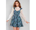 Dress Sewing Pattern PDF | XS-XXXL | Sewing Patterns | Women Patterns | Ruffled Dress Pattern | Womens Dress Pattern |