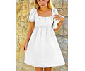 Smock Dress Sewing Pattern for Women PDF | XS-XXXL | Babydoll Dress Pattern | Women Sewing Pattern | Digital Sewing Pattern, Short Dress pdf