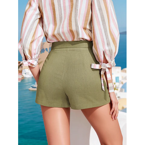 Shorts Sewing Pattern - PDF sewing pattern shorts- Wide shorts pattern - High waisted shorts pattern - Women short pattern  Easy Digital PDF