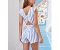 Romper Pattern- Playsuit sewing pattern - Jumpsuit Sewing Pattern - PATTERN Women's Jumpsuits, Women Rompers PDF sewing pattern