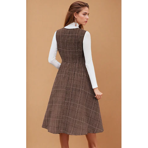 Overall Dress Sewing Pattern | Dress Pattern | Sewing Patterns | Women Dress Pattern | Women pattern | Milkmaid Dress Pinafore Dress