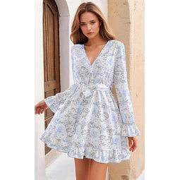 Dress Sewing Pattern for Women PDF | XS-XXXL | Long Sleeved Dress Pattern | Women Sewing Pattern | Sewing Pattern Dress | Sewing Project
