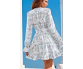 Dress Sewing Pattern for Women PDF | XS-XXXL | Long Sleeved Dress Pattern | Women Sewing Pattern | Sewing Pattern Dress | Sewing Project