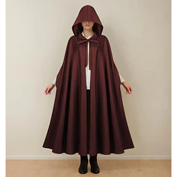 Cloak Sewing Pattern with 9 Lengths, Cape Pattern, Elven Cape, Magical Gown, Medieval Dress, Hooded Cloak, Cape with Hood Pattern, Long Cape
