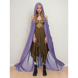 Mystic Cloak Pattern, Cloak Pattern, Cape Sewing Pattern, Renaissance Fair Pattern, Medieval Dress Cape, Cosplay Costume Cloak Pattern Cape