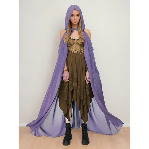 Mystic Cloak Pattern, Cloak Pattern, Cape Sewing Pattern, Renaissance Fair Pattern, Medieval Dress Cape, Cosplay Costume Cloak Pattern Cape
