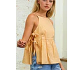 Side Tie Blouse Sewing Pattern | Women Sewing Pattern | Blouse Pattern |Tie Top Pattern | Sewing Patterns for Beginner Top | Peplum Blouse