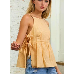 Side Tie Blouse Sewing Pattern | Women Sewing Pattern | Blouse Pattern |Tie Top Pattern | Sewing Patterns for Beginner Top | Peplum Blouse