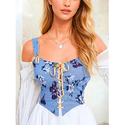 Corset Pattern | Corset Top Sewing Pattern | Cottagecore corset pattern | Corset Sewing Pattern | Sewing Patterns  | Women Sewing Pattern