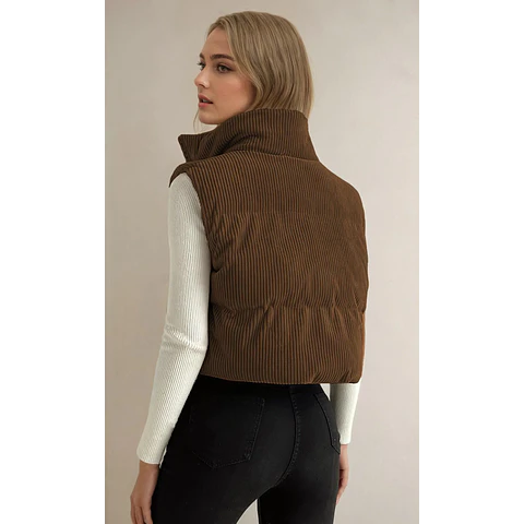Puffer Vest Pattern | Crop Puffer Vest | Coat Pattern | Sewing Pattern Puffer Vest | Coat Sewing Pattern, Vest Jacket Coat Pattern Women