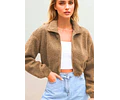 Jacket Pattern, Women Jacket Sewing Pattern, Crop Jacket, Teddy Jacket, Zip Up Jacket,  Crop Jacket Women Sewing Pattern, Beginner Pattern