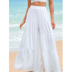 Tiered Pants Pattern | Women Pants Sewing Pattern | Wide Leg Pants Pattern | Pants Pattern | Sewing Patterns | Women Sewing Pattern