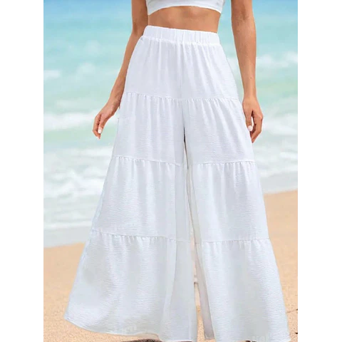 Tiered Pants Pattern | Women Pants Sewing Pattern | Wide Leg Pants Pattern | Pants Pattern | Sewing Patterns | Women Sewing Pattern