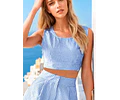 Crop Top Sewing Pattern | XS-XXXL | Open Back Top Pattern | Summer Top Pattern | Backless Top | Top Sewing Pattern PDF | Easy Top pattern