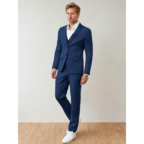 3 Pieces Suit Set Sewing Pattern for Men | Vest, Jacket & Pants Sewing Pattern | Men Suit Set Sewing Patterns | Suit Pants Pattern Men