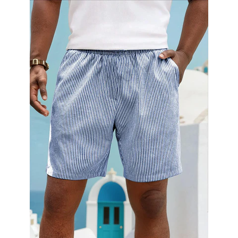 Men Shorts Pattern | Men Sewing Pattern | Elastic Waistband Shorts Men Sewing Pattern | Pattern Shorts Men | Linen Shorts Beginner Men