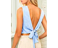 Top Sewing Pattern, Women Pattern, Back Tie Top Pattern, Sewing Patterns for Women, Summer Top, Sewing Pattern Top Women, Tie Top Pattern