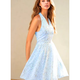 Halter Dress Pattern | Dress Pattern | Women Pattern | Dress Sewing Pattern for Women | Spring Dress  | Summer Dress | Midi Dress