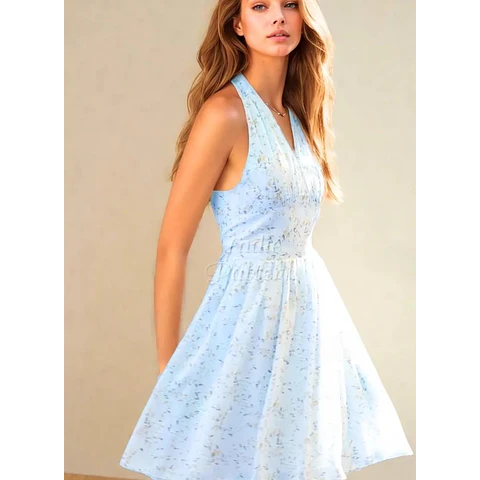 Halter Dress Pattern | Dress Pattern | Women Pattern | Dress Sewing Pattern for Women | Spring Dress  | Summer Dress | Midi Dress