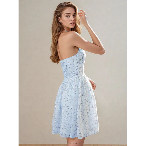 Halter Dress Pattern | Dress Pattern | Women Pattern | Dress Sewing Pattern for Women | Spring Dress  | Summer Dress | Midi Dress