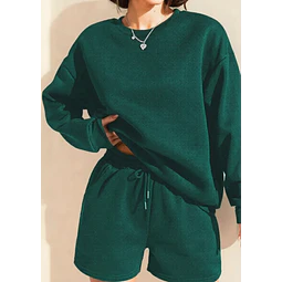 Loungewear Set Sewing Pattern for Women, Sewing Patterns, Lounge Set Pattern, Sweatshirt pattern, Sewing Patterns for Women, Shorts Pattern