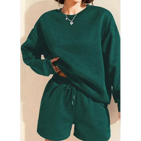 Loungewear Set Sewing Pattern for Women, Sewing Patterns, Lounge Set Pattern, Sweatshirt pattern, Sewing Patterns for Women, Shorts Pattern