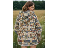 Jacket with Hoodie Sewing Pattern for Women | Coat Pattern | Sewing Patterns | Quilted Jacket Pattern | Hooded Jacket Coat | Beginner Jacket