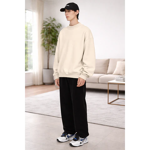 Molde Digital Buzo Oversize Costuras Expuestas, Talles S A Xxl