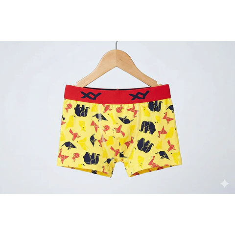 Molde Digital Patron De Boxer Niños, Pack De Talles 2 Al 16