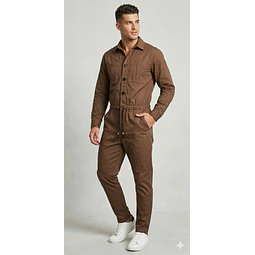 Molde Digital Mameluco Con Abotonadura, Talles 3xl Al 7xl