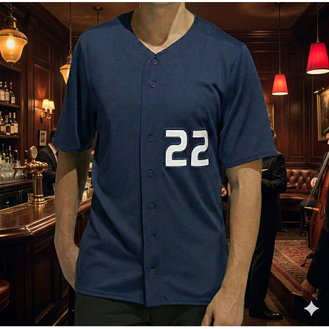 Molde Digital Camiseta Beisbolera, Pack Talles S Al Xxl