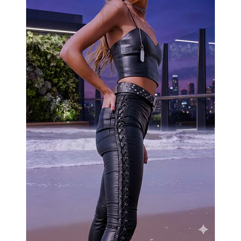 Molde Digital Top Escote Corazon Con recortes, Talles S Al Xxl